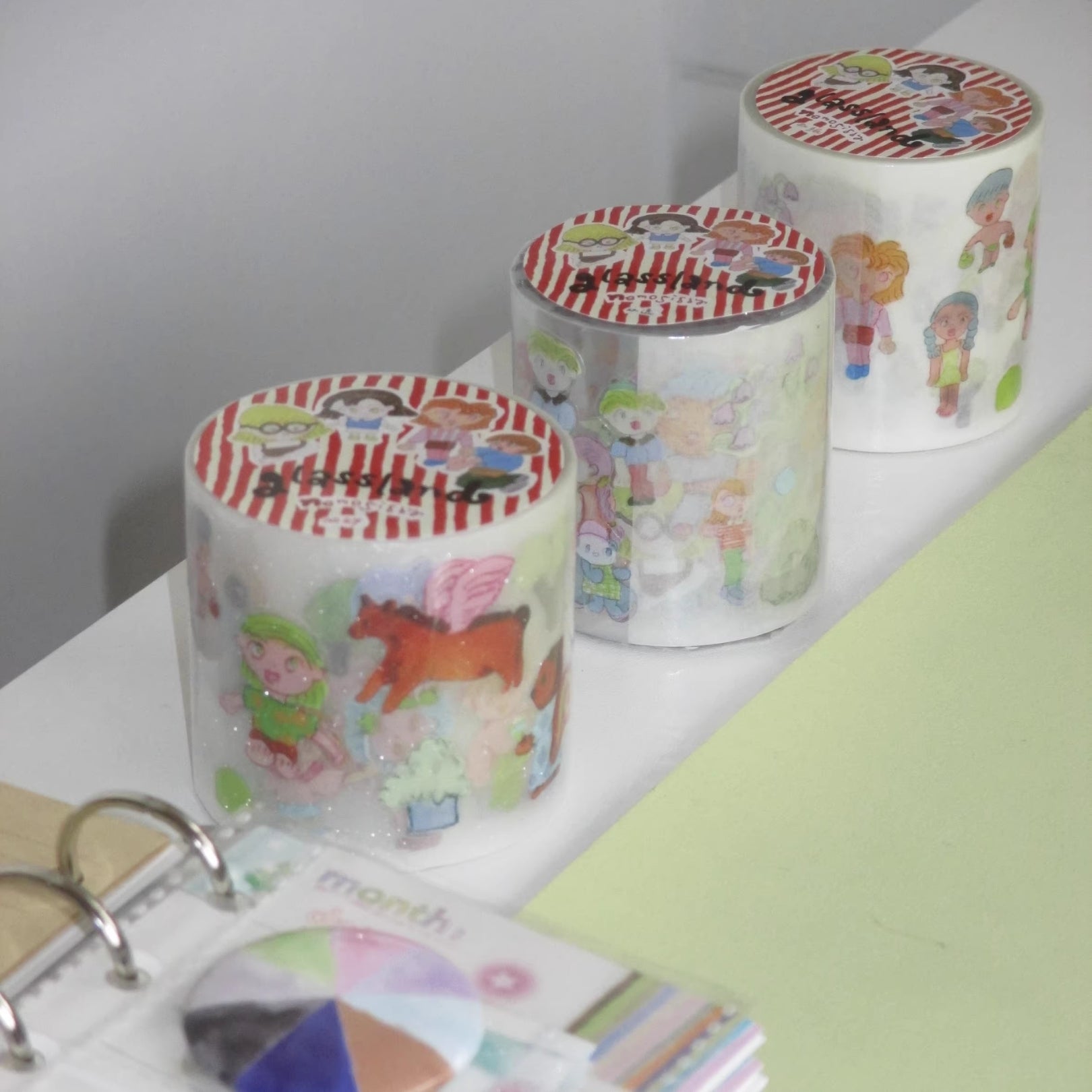 NEMOSISSY - GLASS LAND STICKER ROLL