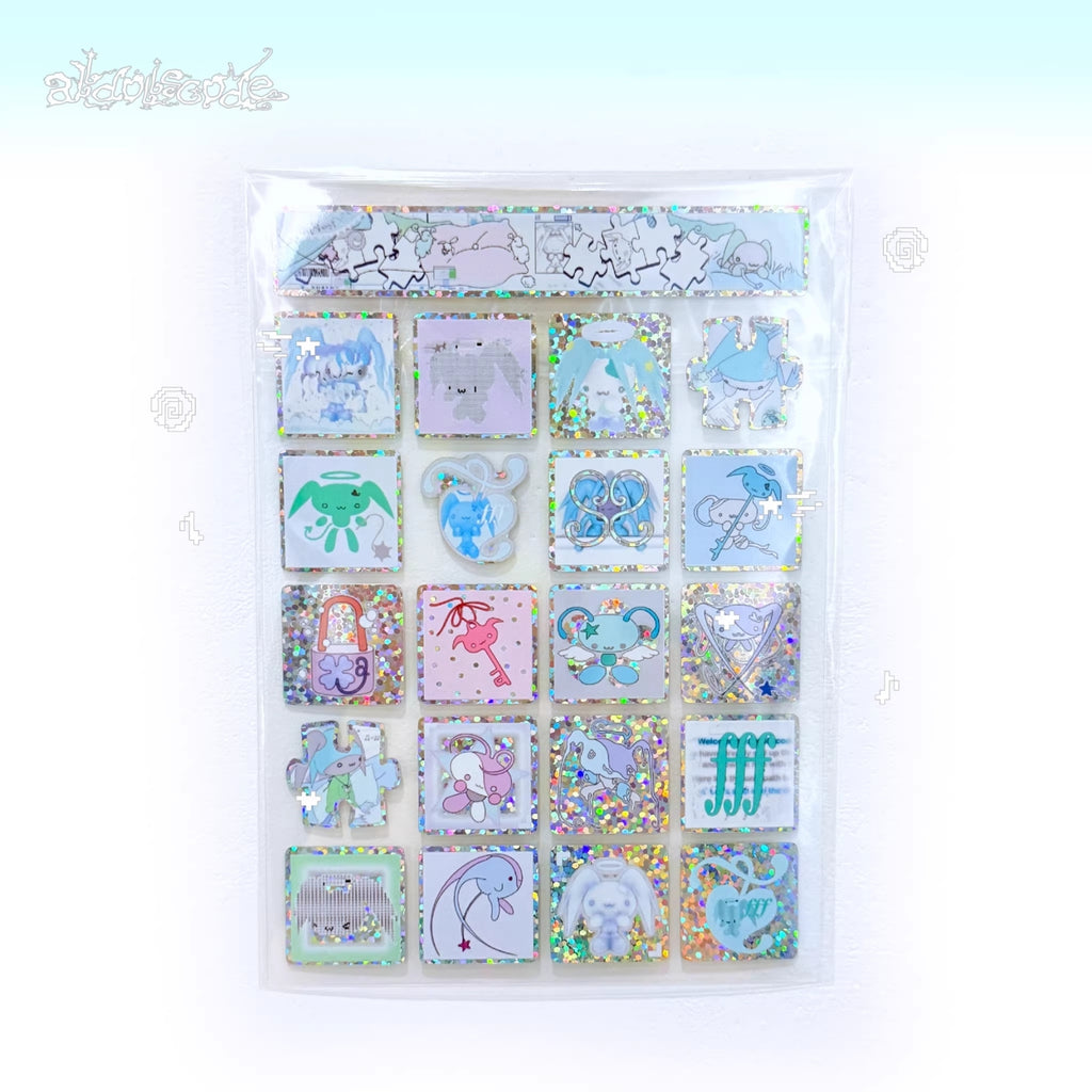 ALLDOLLSCODE - CUBES STICKER SHEET