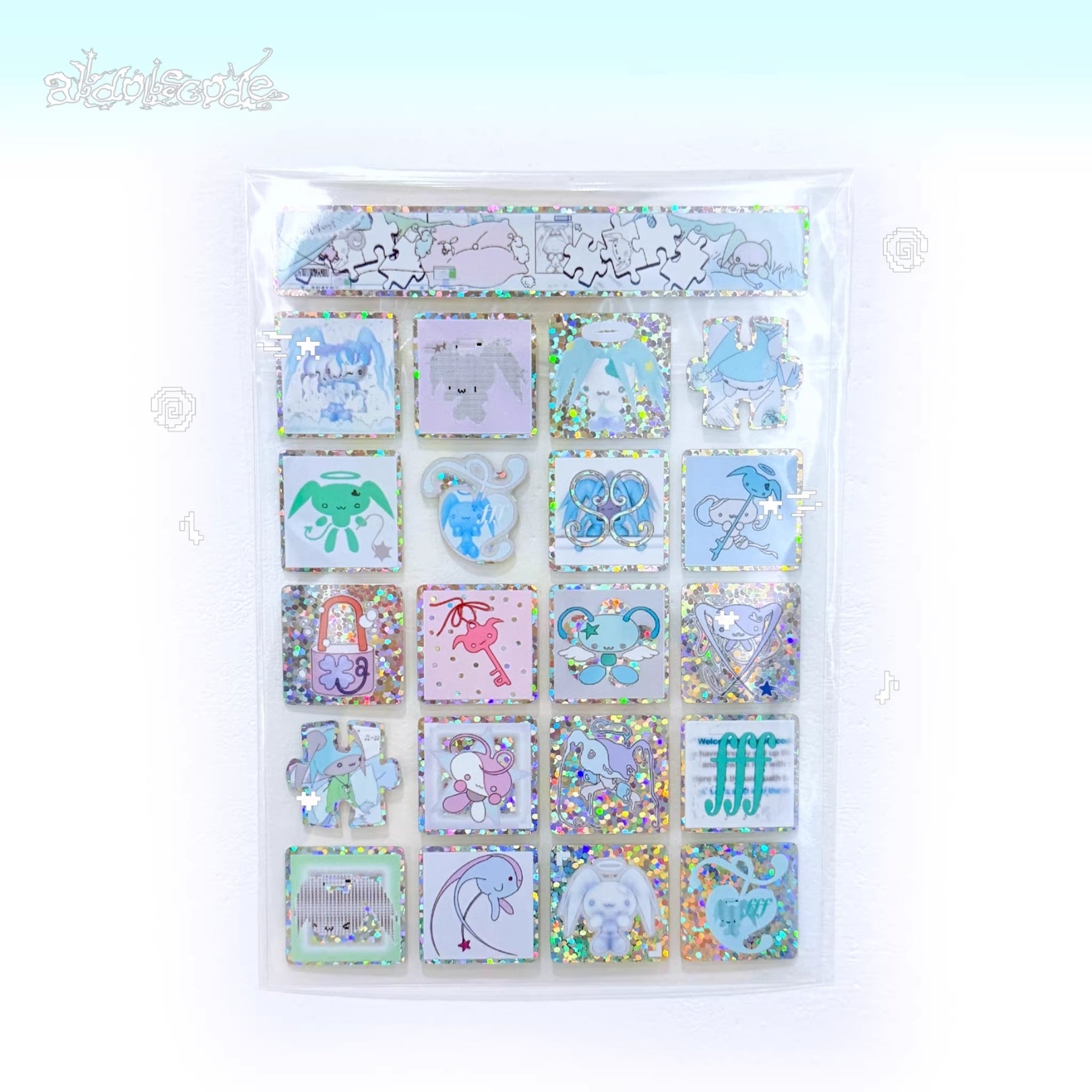 ALLDOLLSCODE - CUBES STICKER SHEET