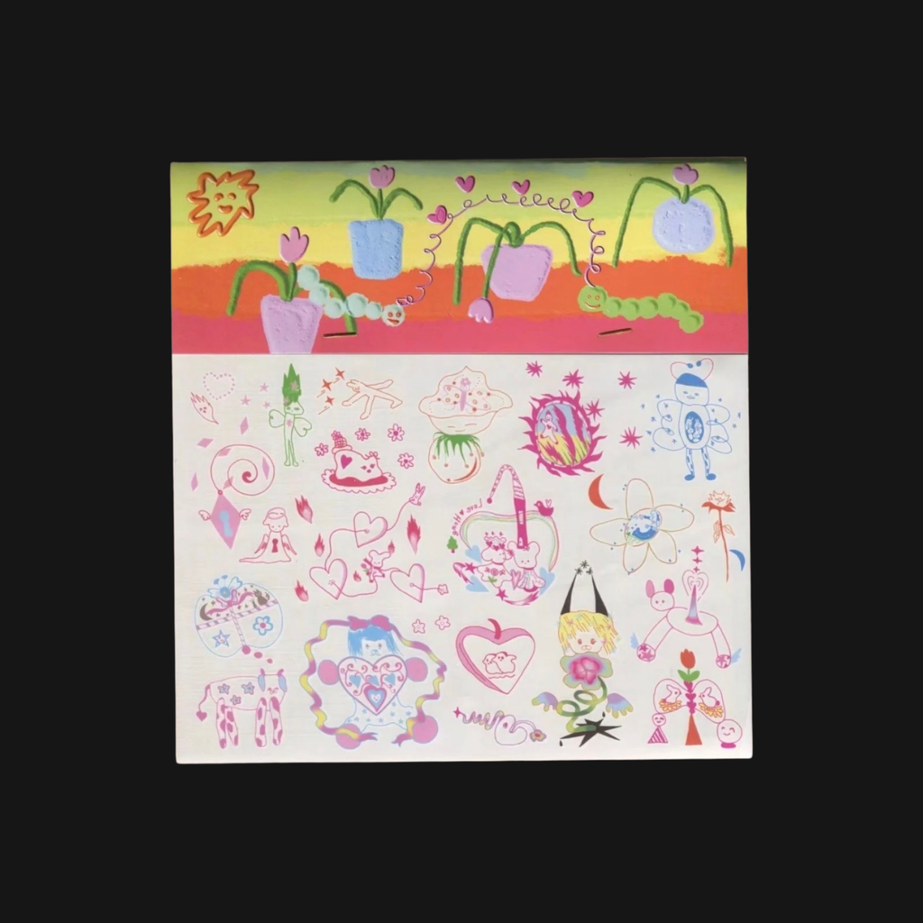 PLASTIC PECO - TATOO STICKER SHEET