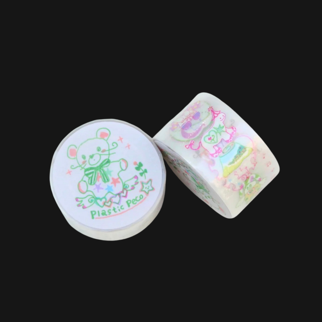 PLASTIC PECO - MAGIC LITTLE CREATURES STICKER ROLL