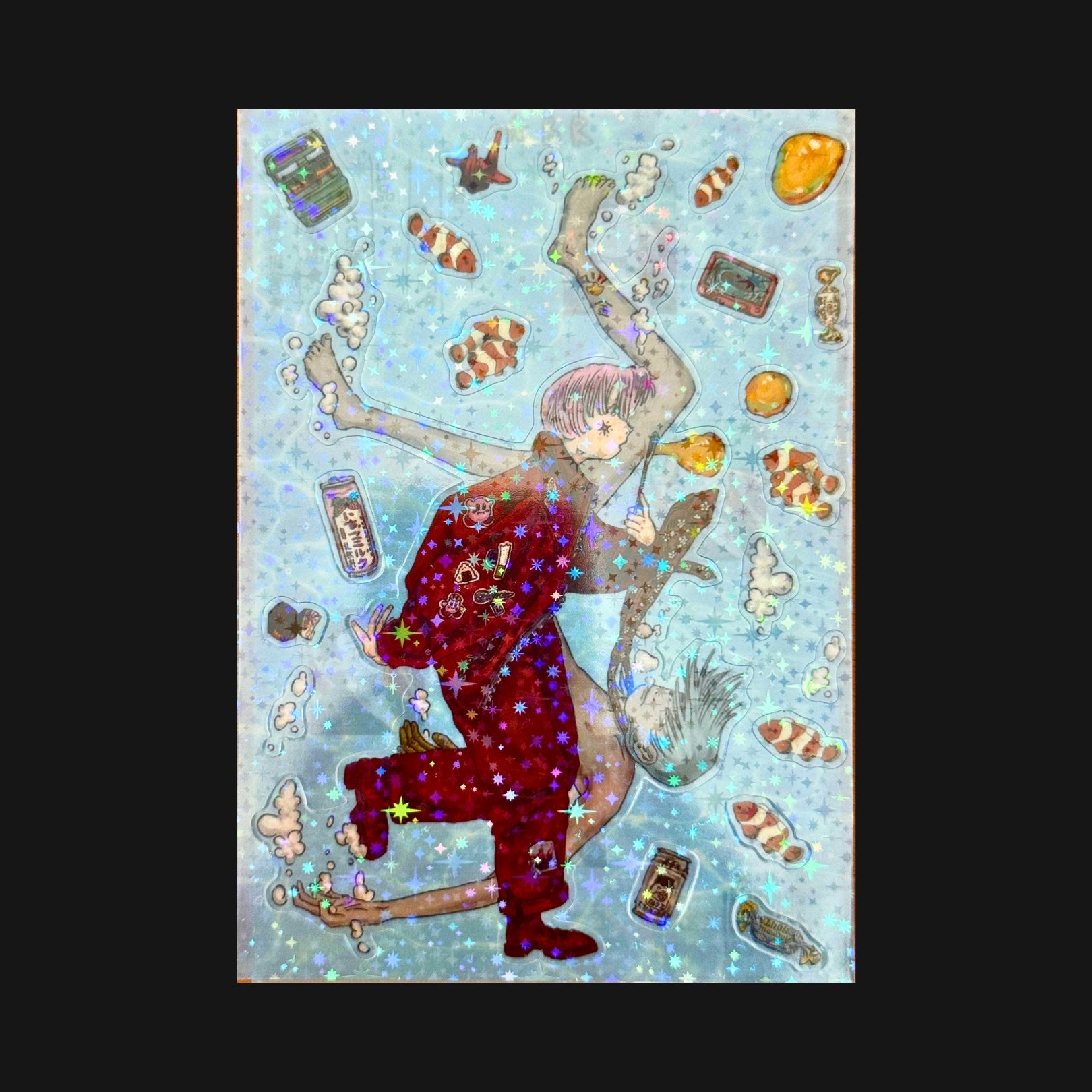 RUILIN ZHAO - 45 MILES BELOW SEA LEVEL STICKER SHEET