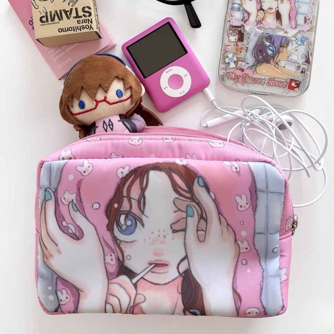 OLIWA X RUKAWAZ - MY SECRET HEART TRAVEL POUCH