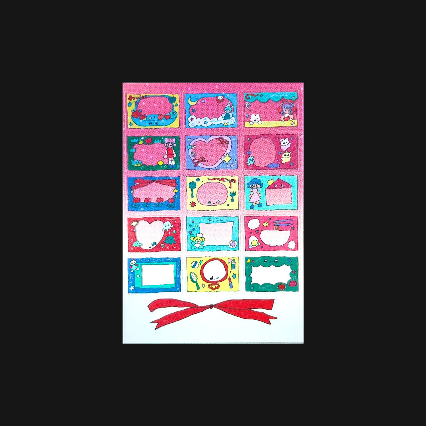 YAO x Creamhoney - Old Frame Sticker Sheet