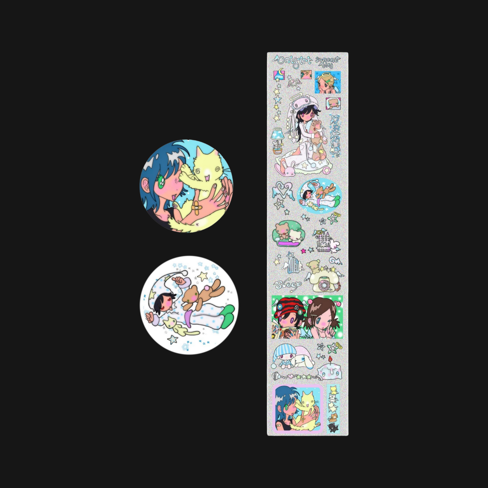SUNONEBIRD X ONIGIRI - BIG SLEEPER STICKER ROLL