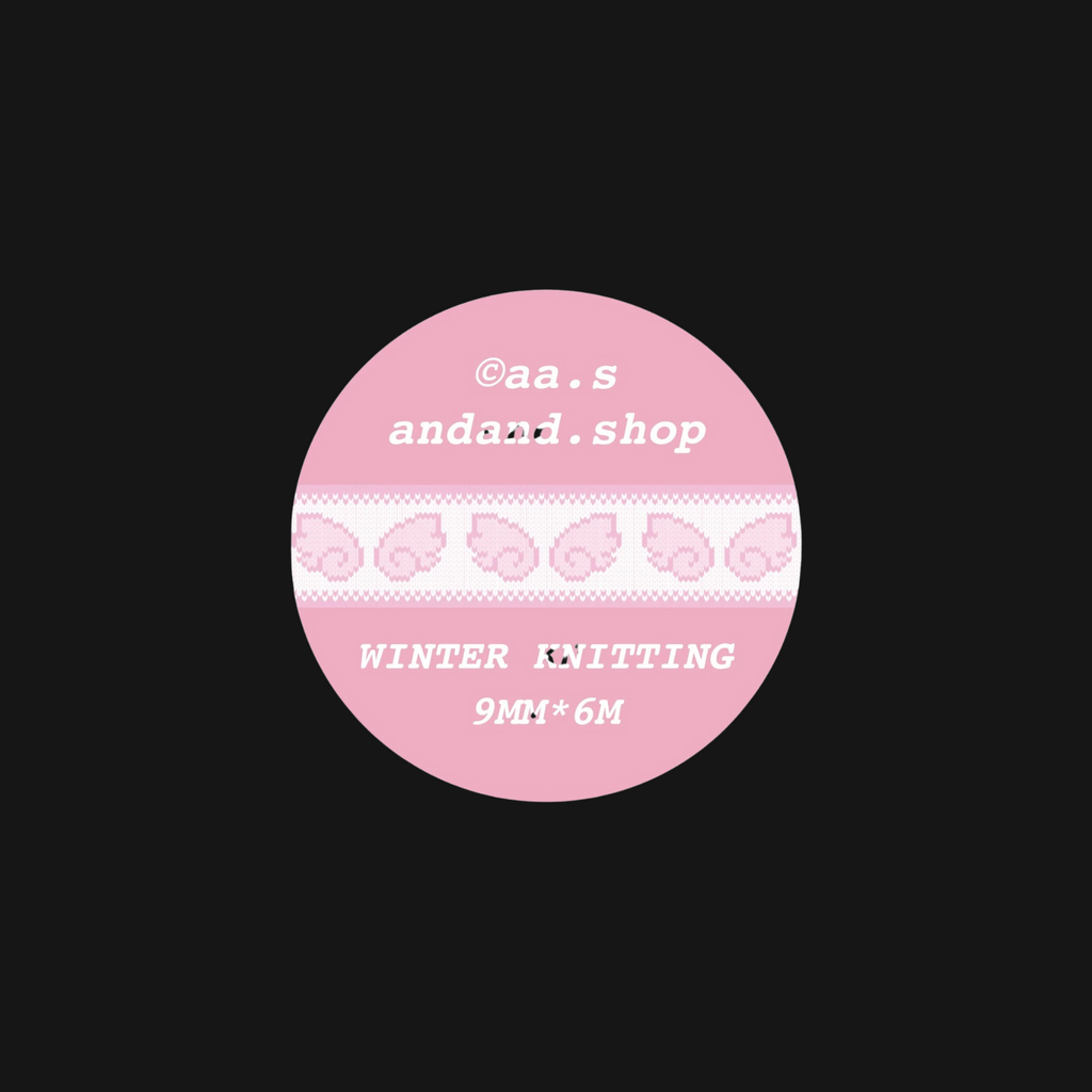 AndAnd. - Winter Sweater Sticker Roll