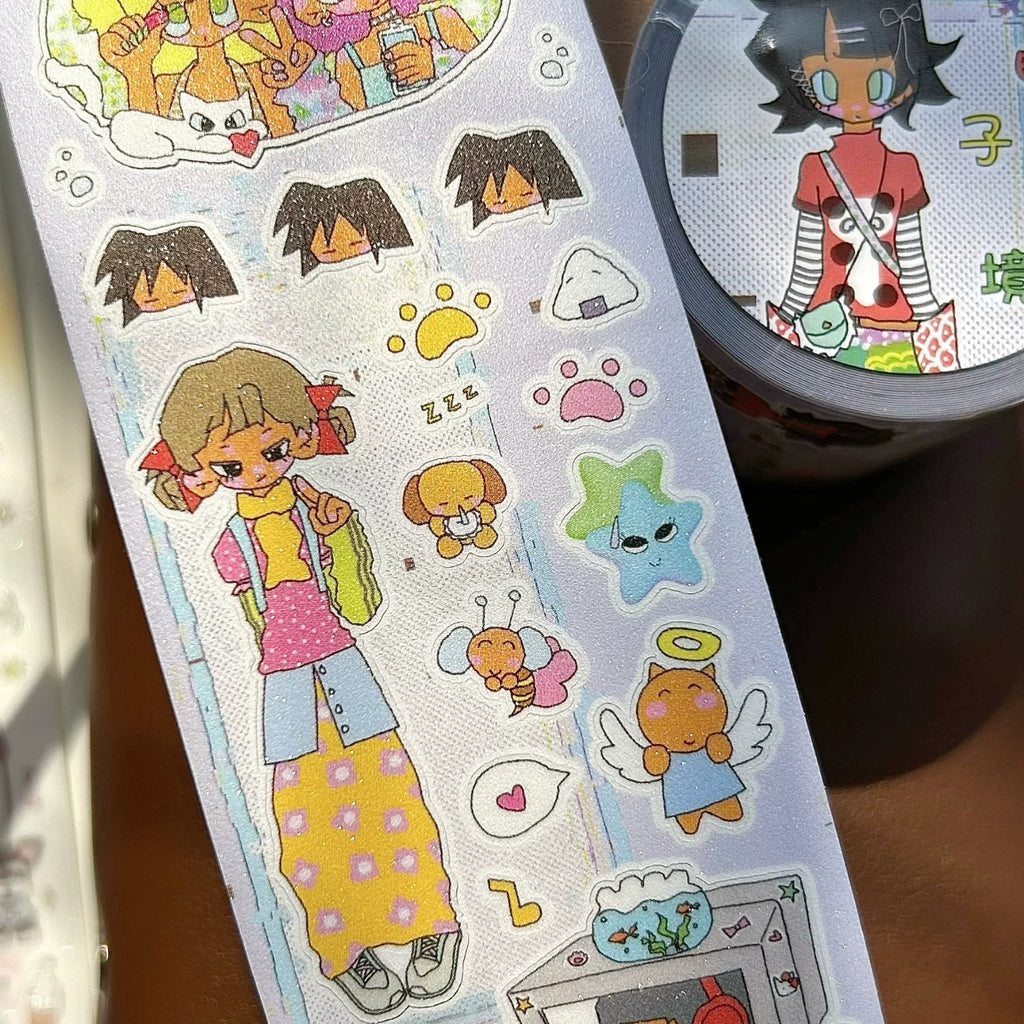 WING EATER  - DIGITAL DREAMSCAPE STICKER ROLL