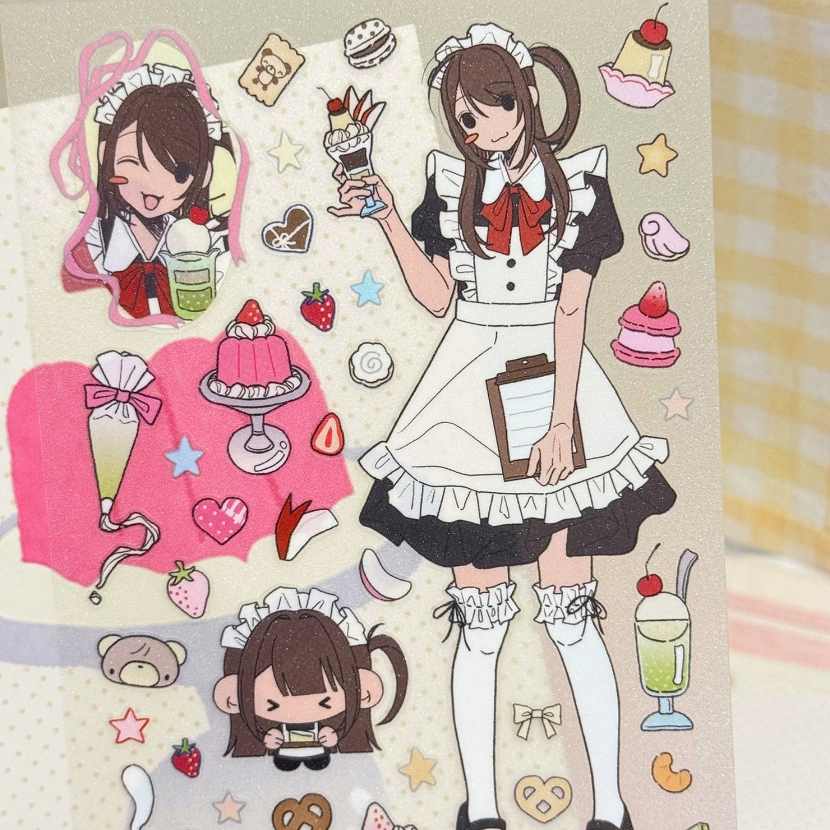 UNDERWATER - TEA TIME STICKER ROLL
