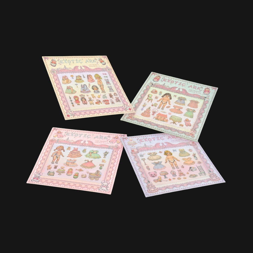 RUDEFISH - EXOTIC ARK STICKER SHEET