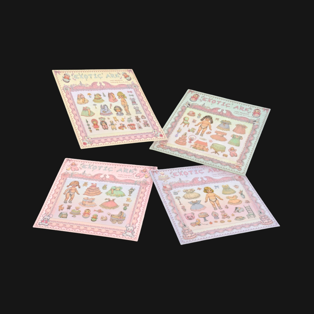 RUDEFISH - EXOTIC ARK STICKER SHEET