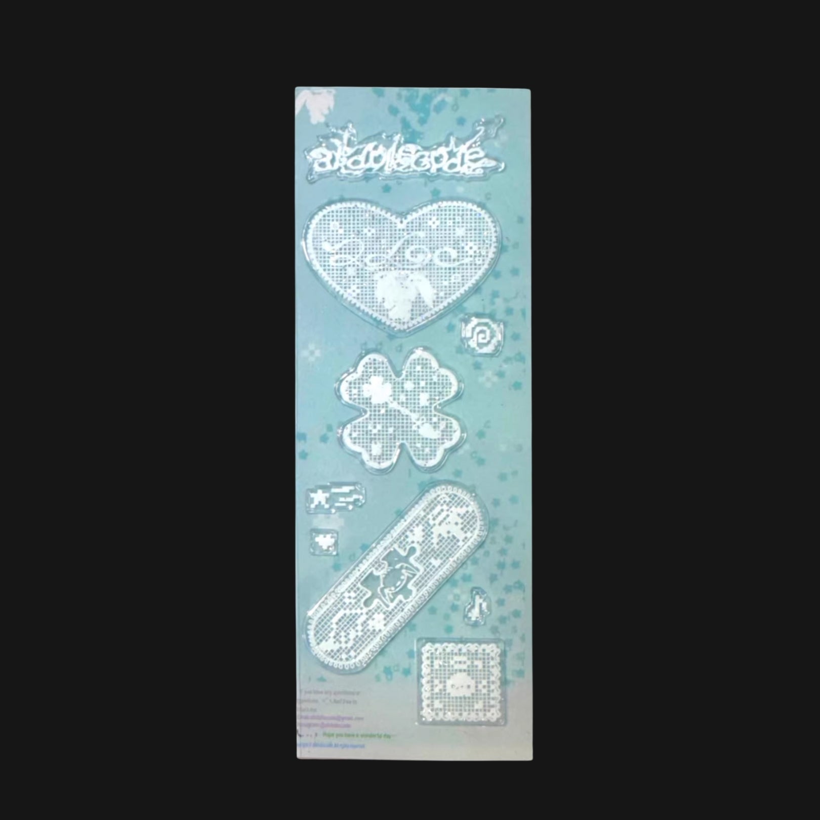 ALLDOLLSCODE - LACE STICKER SHEET