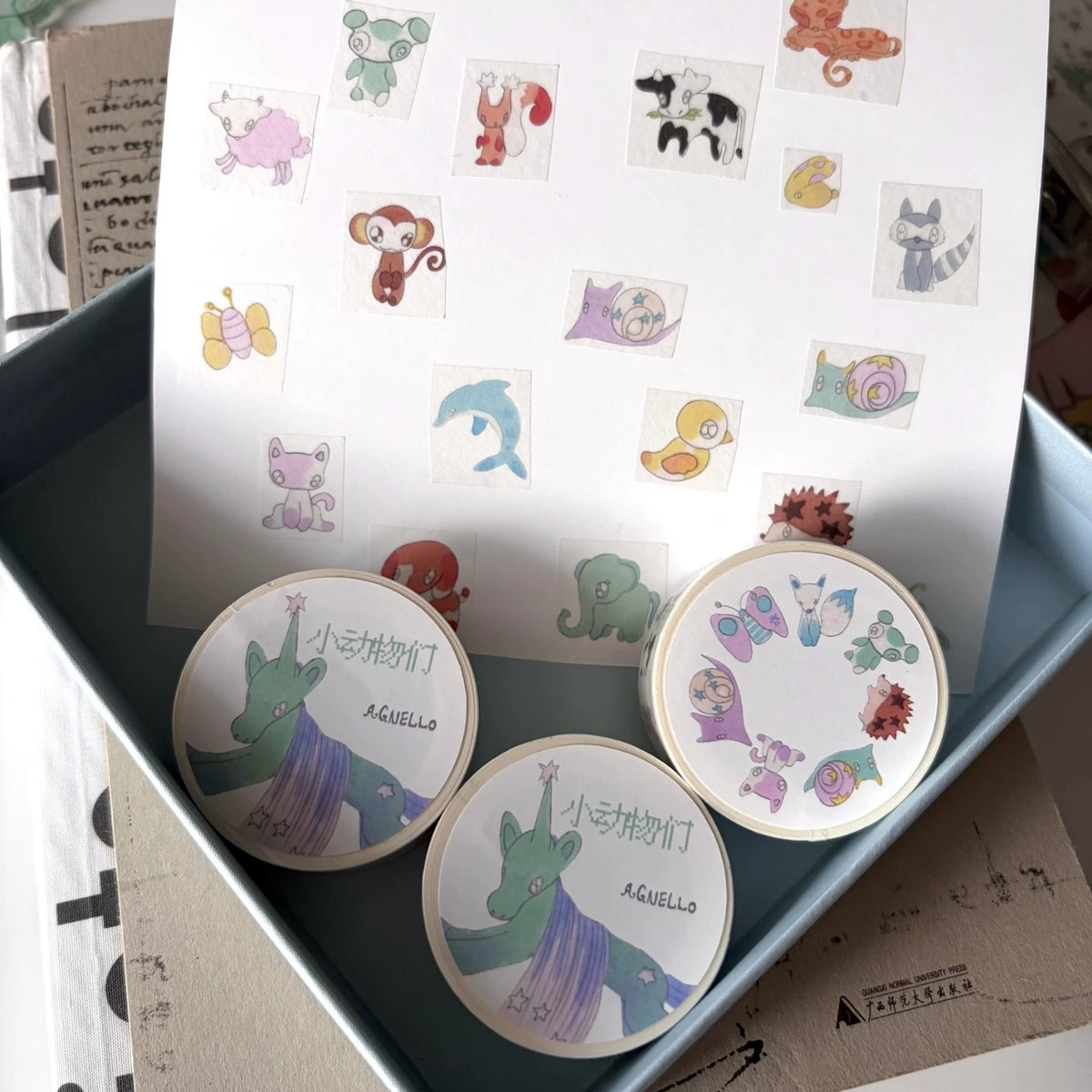 AGNELLO - TINY ANIMALS STICKER TAPE