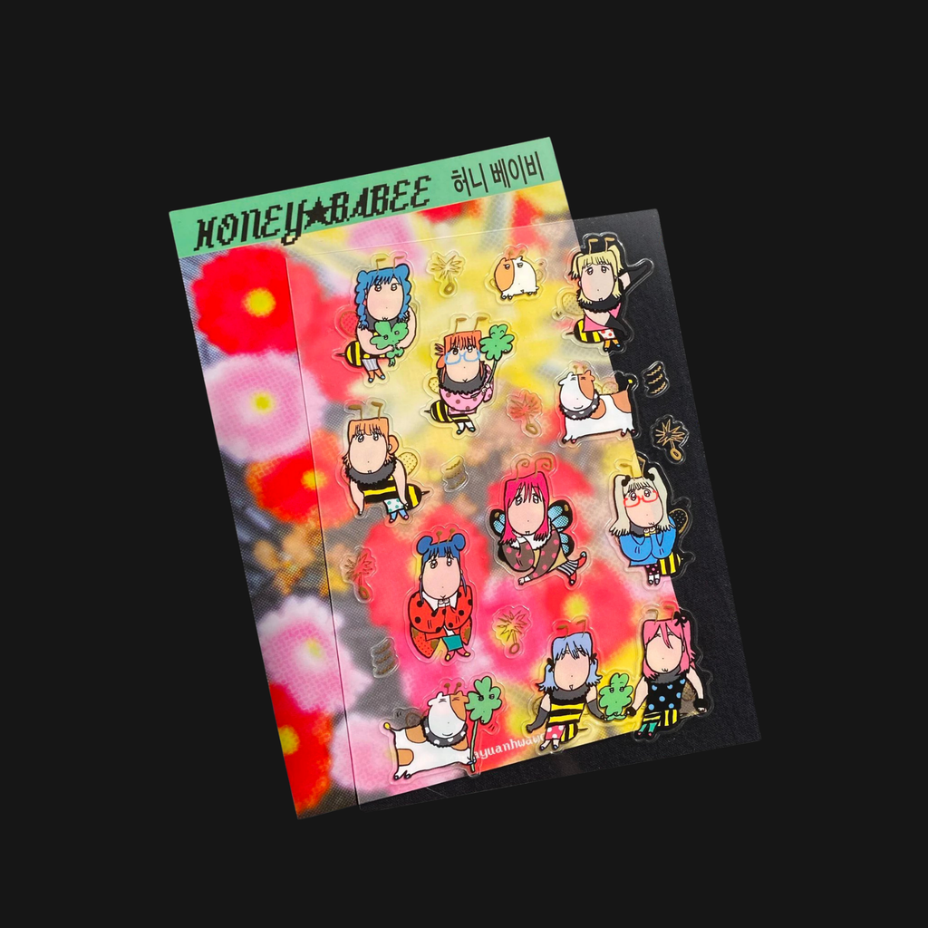 HUAYUANHWAWON - HONEYBABEE STICKER SHEET