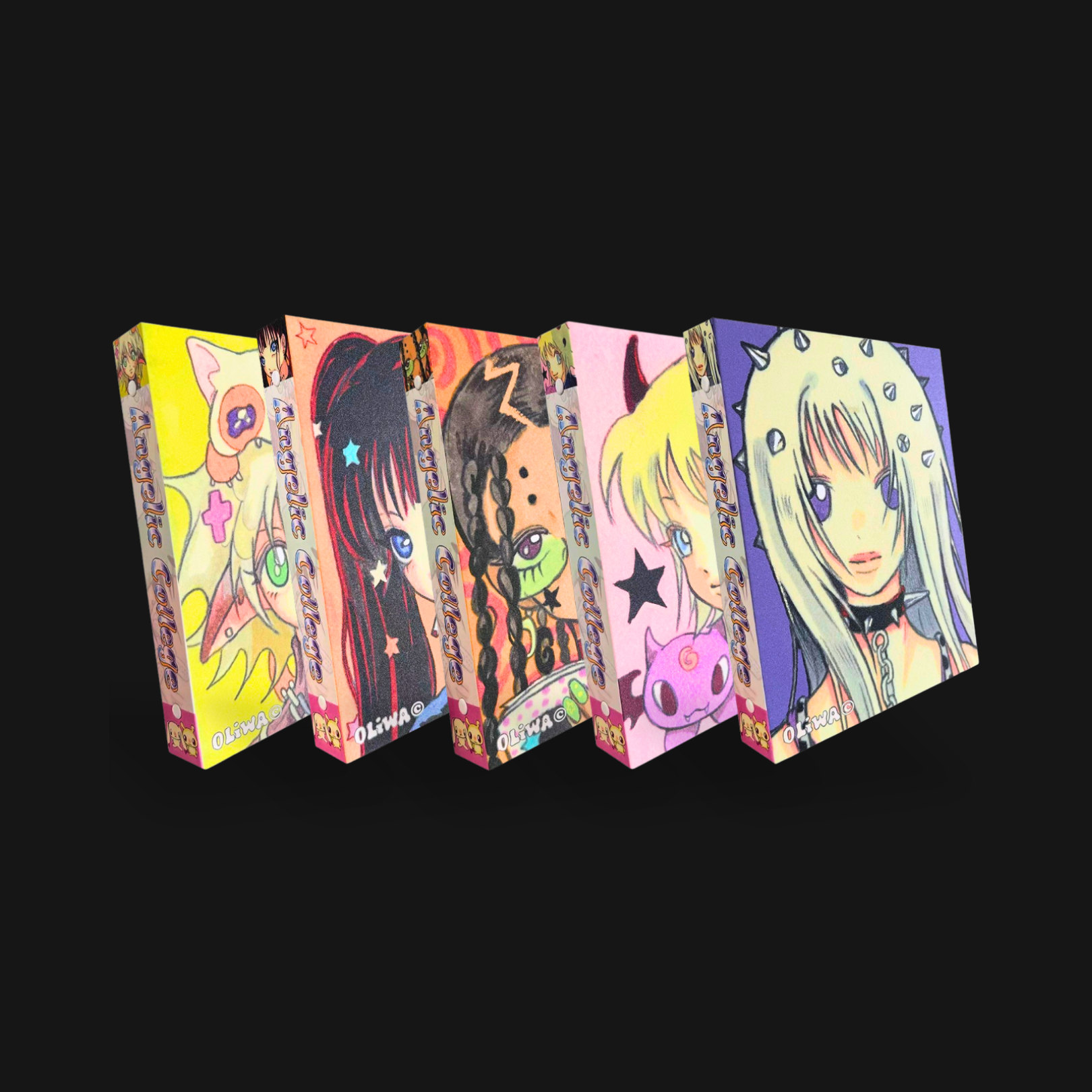 OLIWA X RUKUWAZ - ANGELIC COLLEGE A5 BINDER