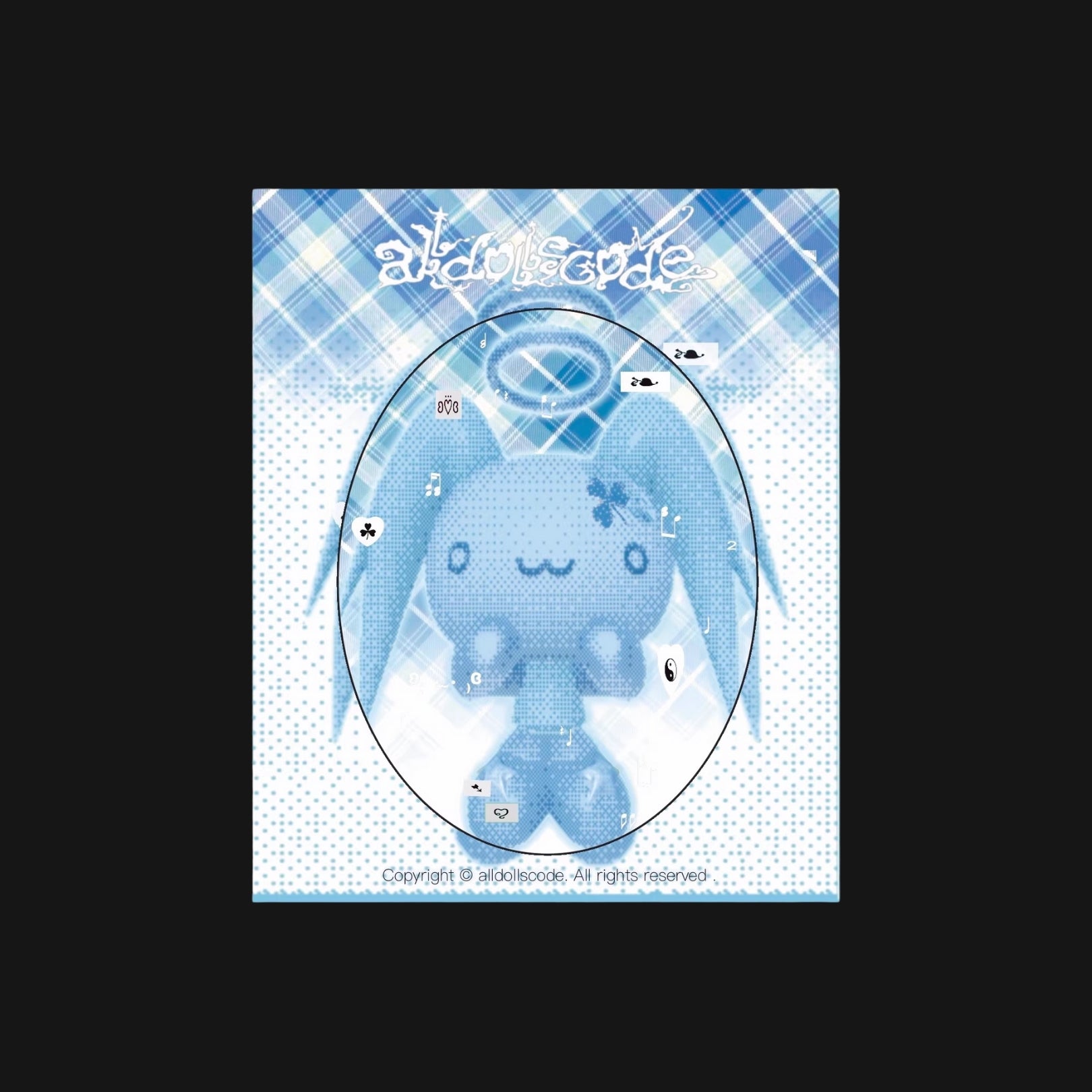 ALLDOLLSCODE - GLOW IN THE DARK BADGES