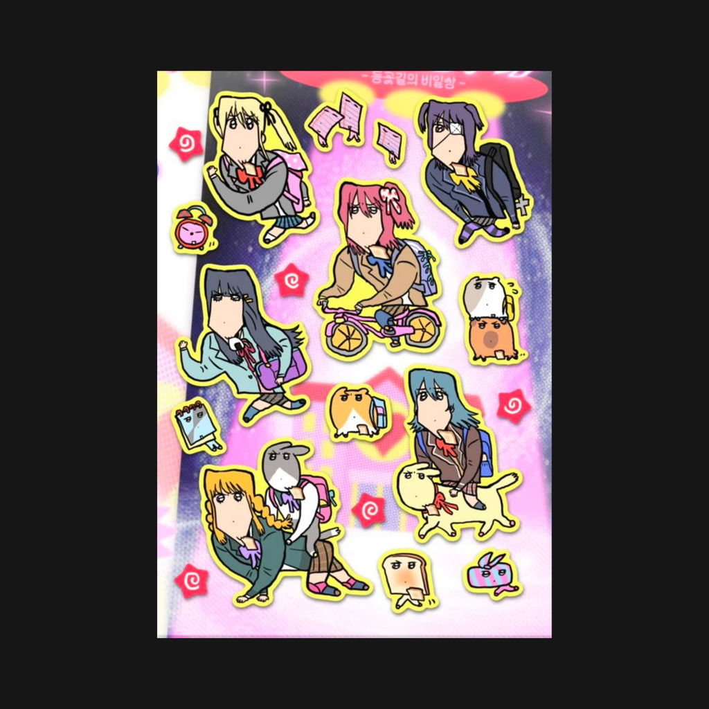 HUAYUANHWAWON - ISEKAI COMMUTE STICKER SHEET