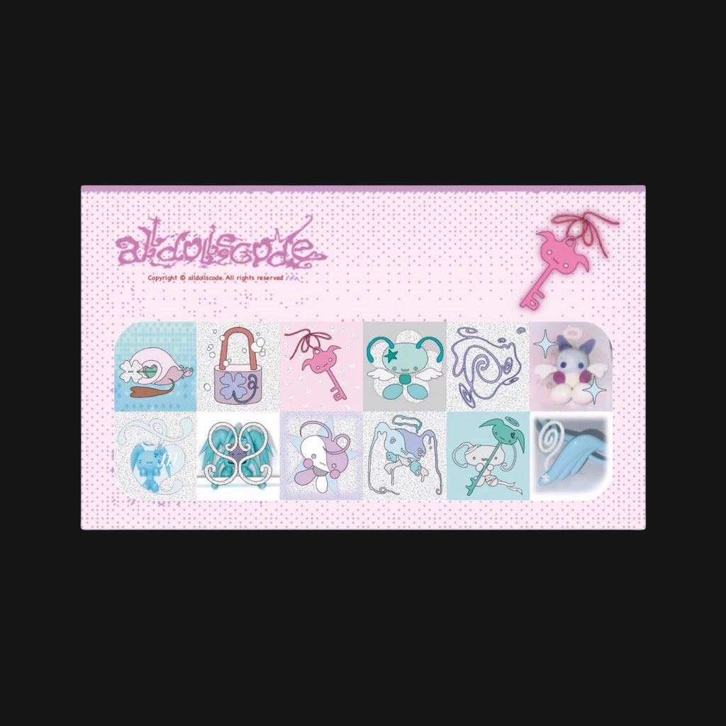 ALLDOLLSCODE - GLOW IN THE DARK BADGES