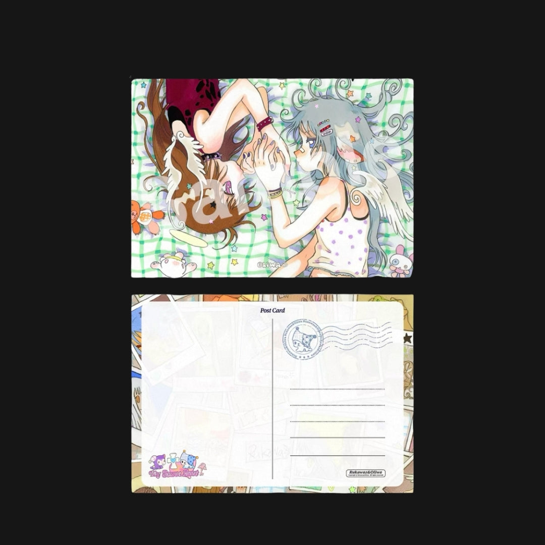 OLIWA X RUKAWAZ - MY SECRET HEART POSTCARD