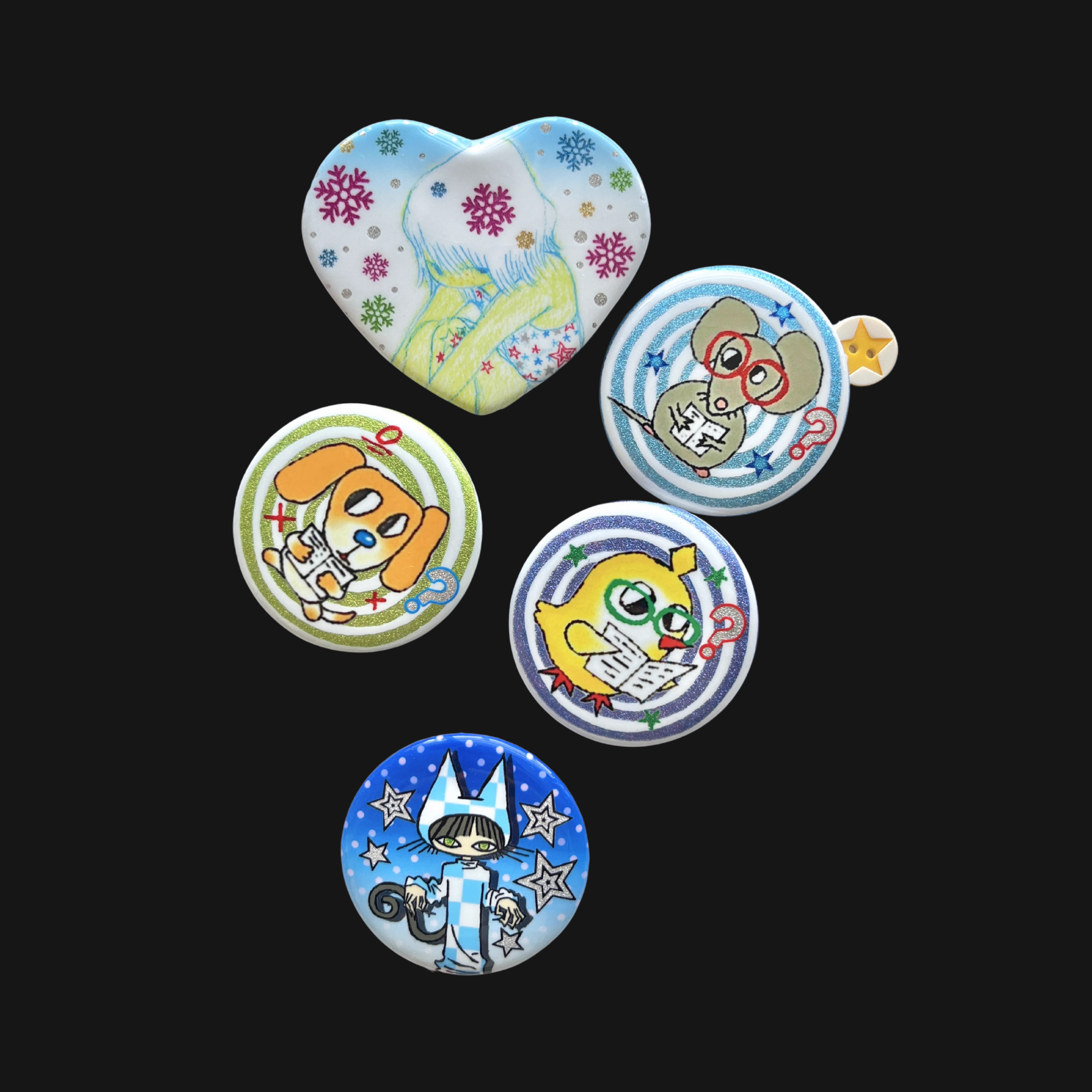 OOOCTOPUS X ACCIO - Y2K BADGES