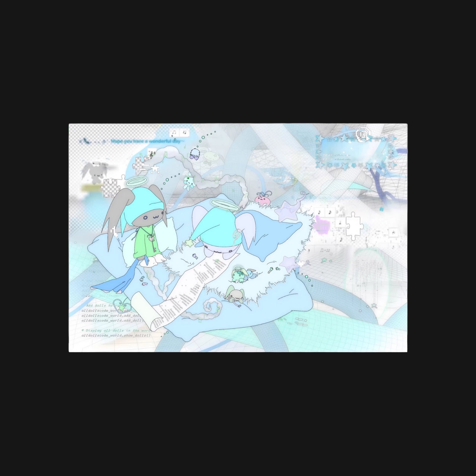 ALLDOLLSCODE - POSTCARD PACK