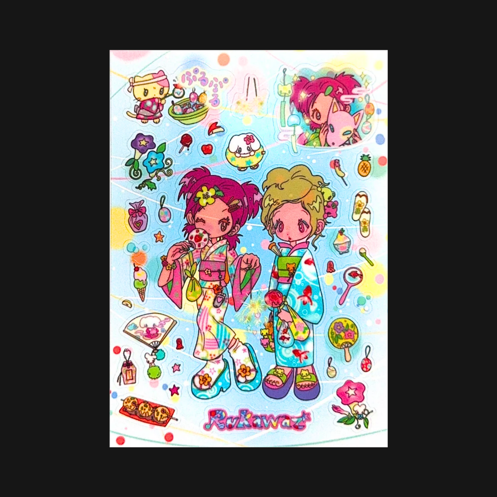 Sunonebird x RUKAWAZ - Hanabi Sticker Sheet