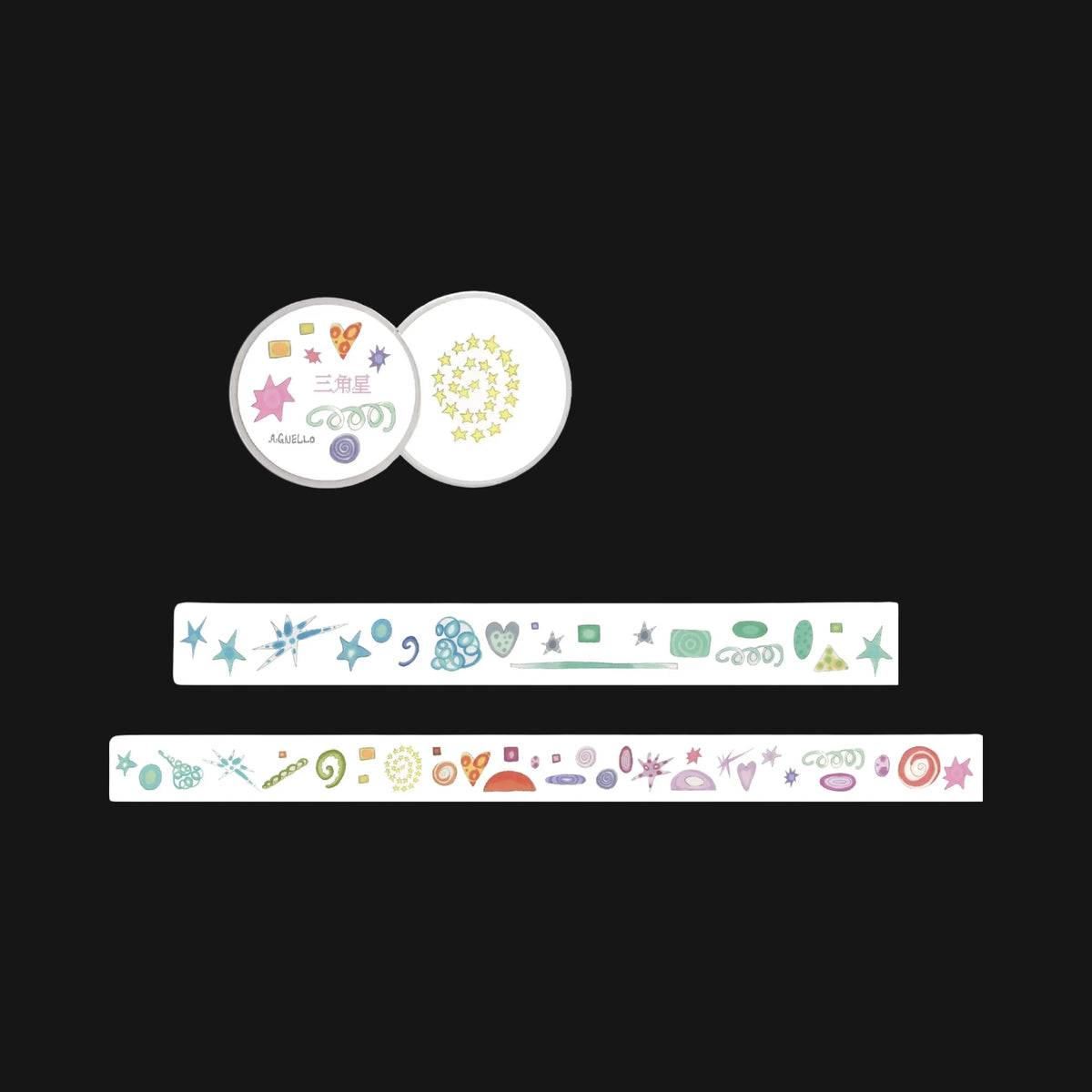 AGNELLO - TRIANGLE STAR STICKER TAPE