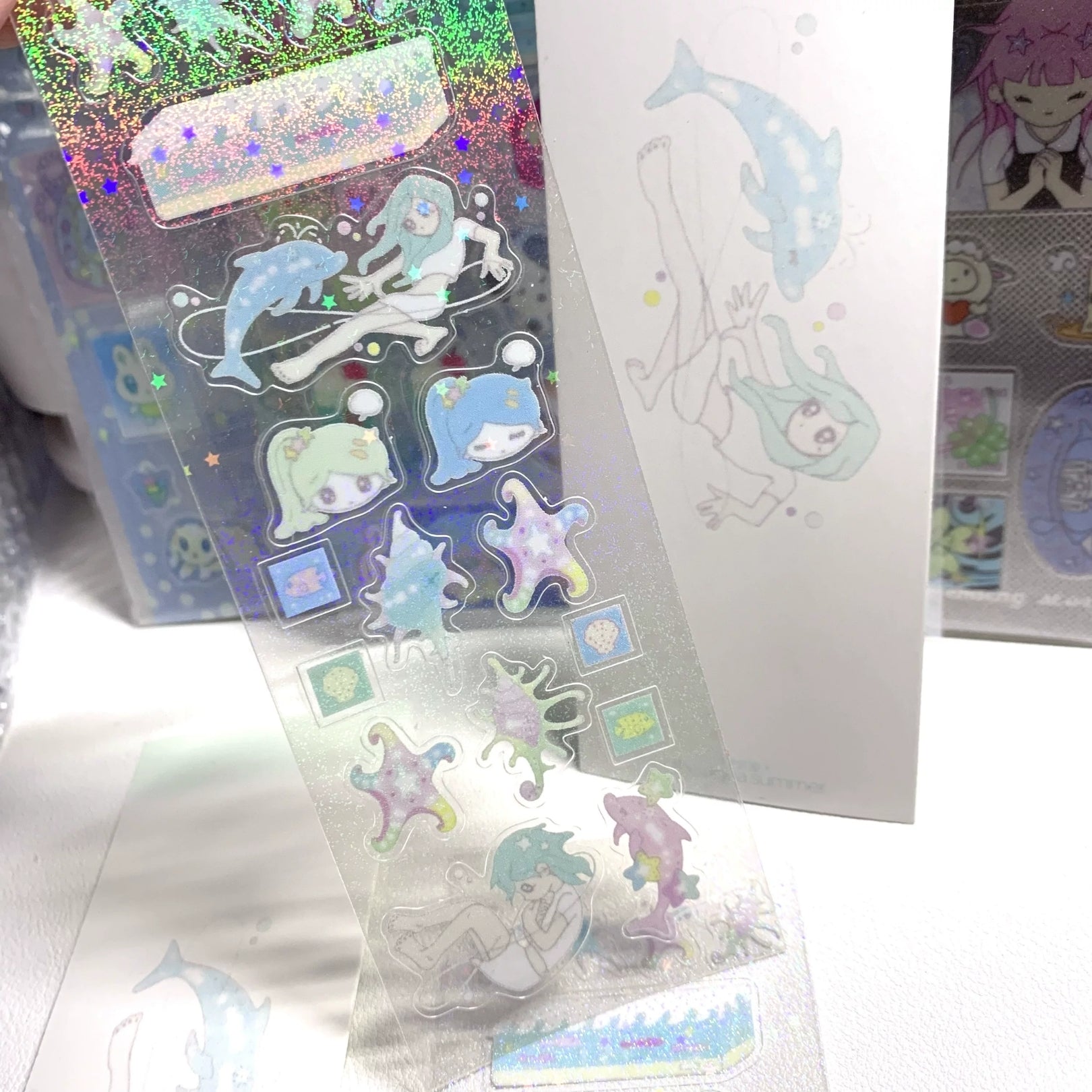 BOTANICOO - WATERCOLOR SUMMER STICKER SHEET