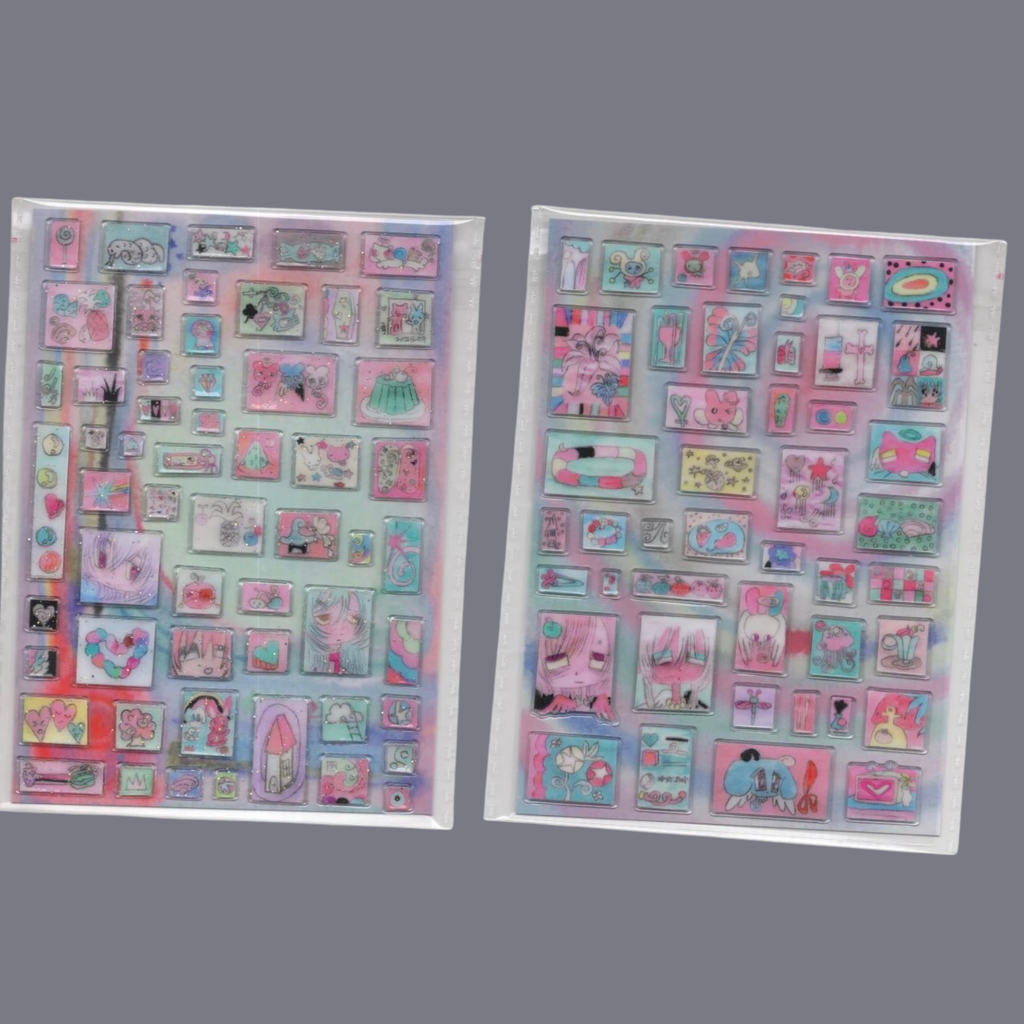 LAZY VENUS SYNDROME - BELLFLOWER STICKER SHEET