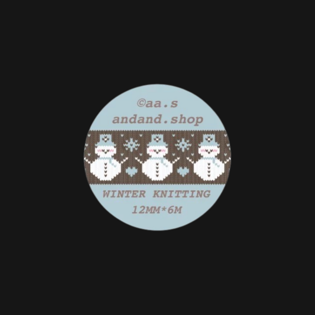 AndAnd. - Winter Sweater Sticker Roll