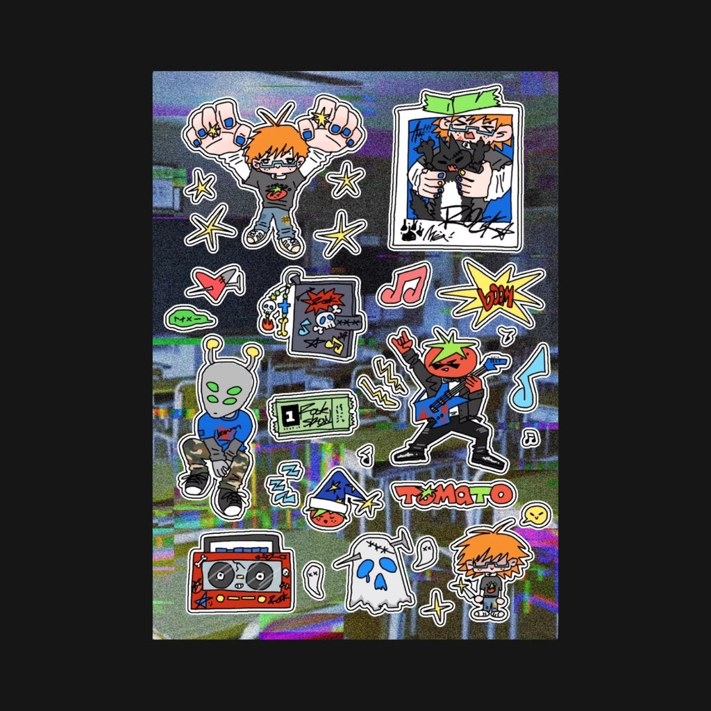 TOOTH STORE - ROCK BOY STICKER SHEET