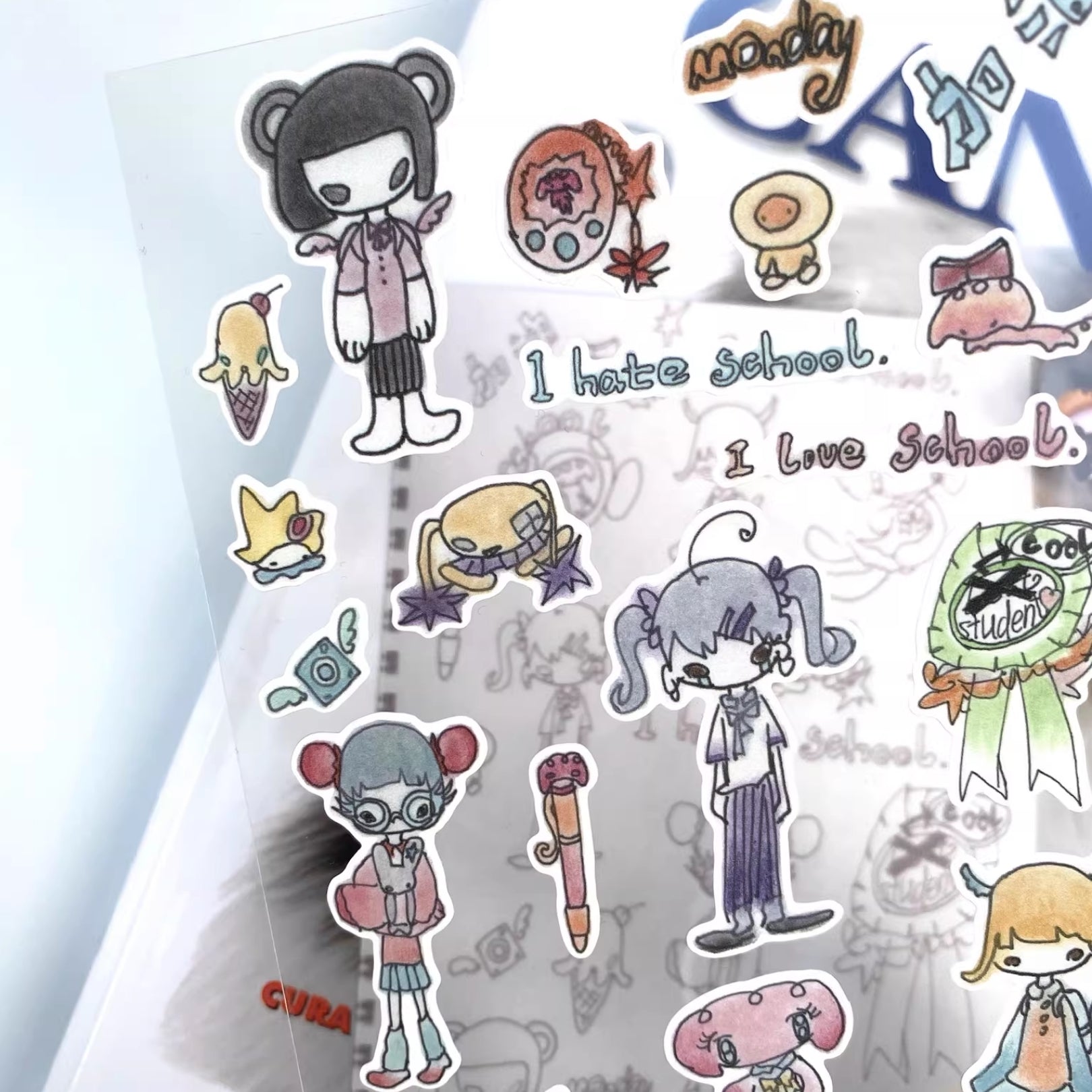 AGNELLO - UNIFORM DAY STICKER SHEET