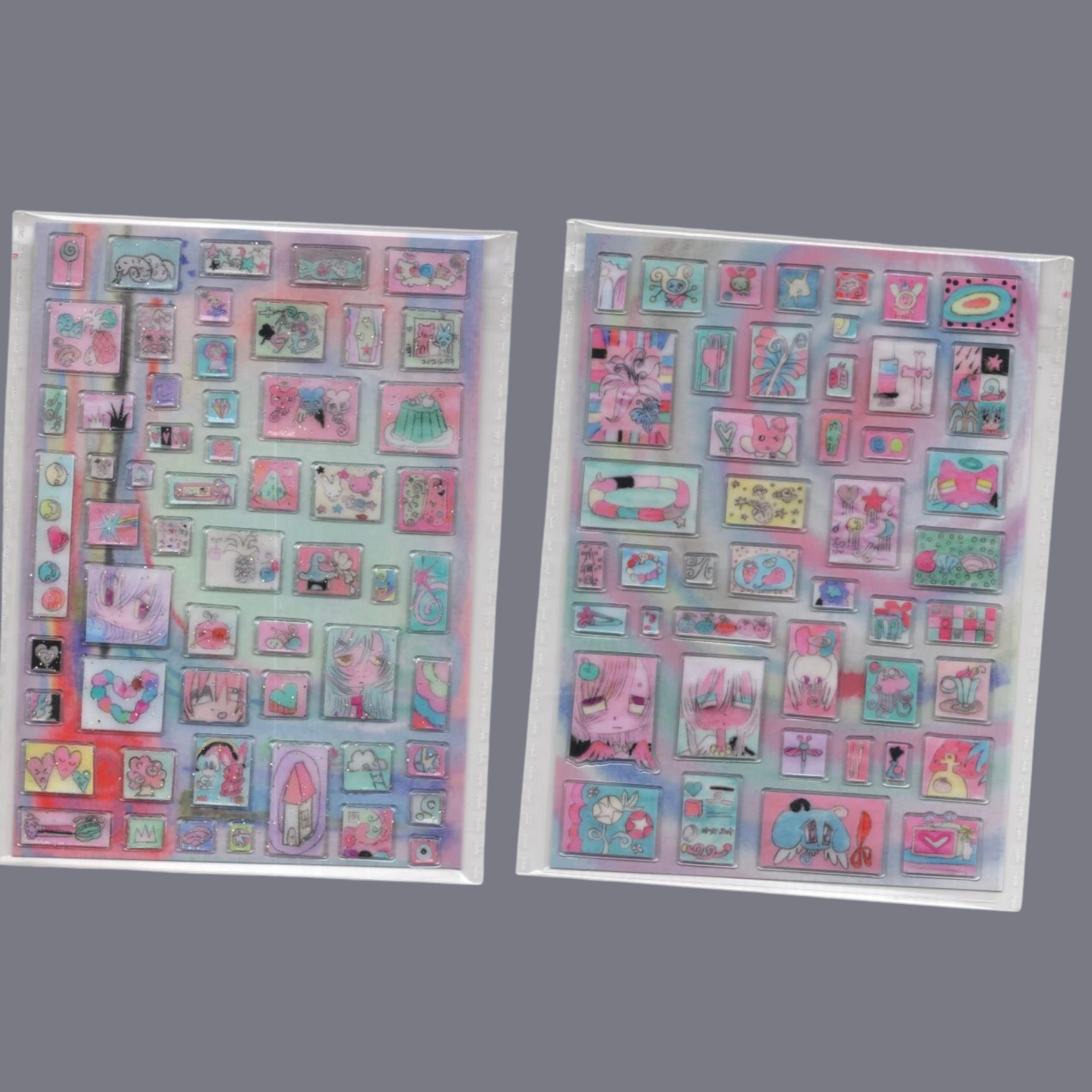 LAZY VENUS SYNDROME - WOOL FELT STICKER SHEET