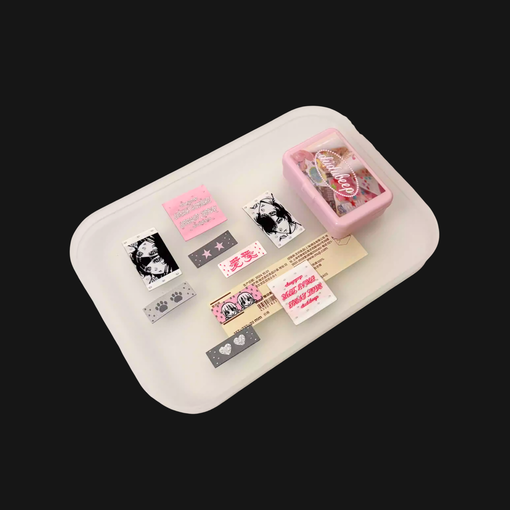 DUDU DEEP - CACHE:LOVE FABRIC STICKER BOX