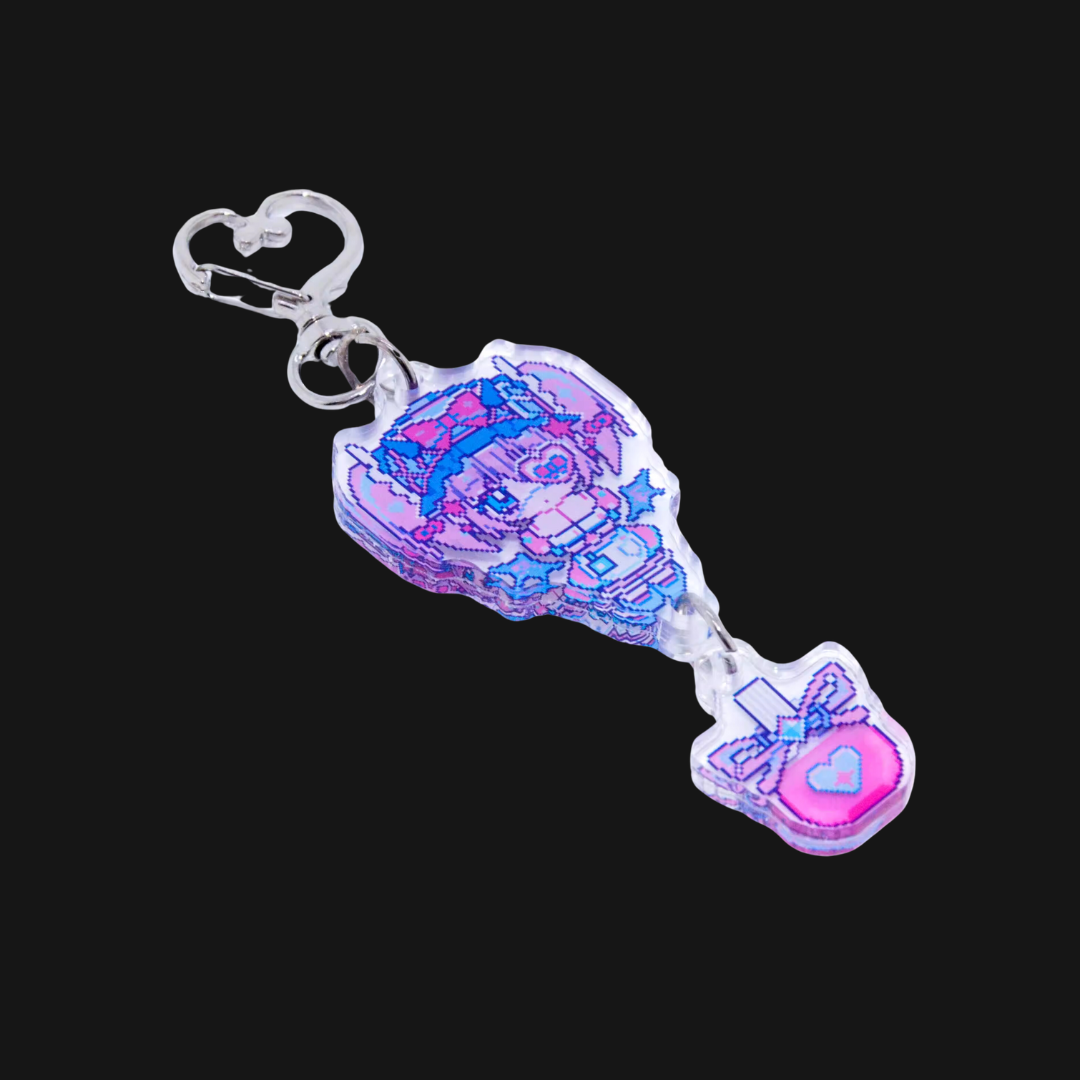 ANARRATOR - Eye_爱 Double Sided Keychain