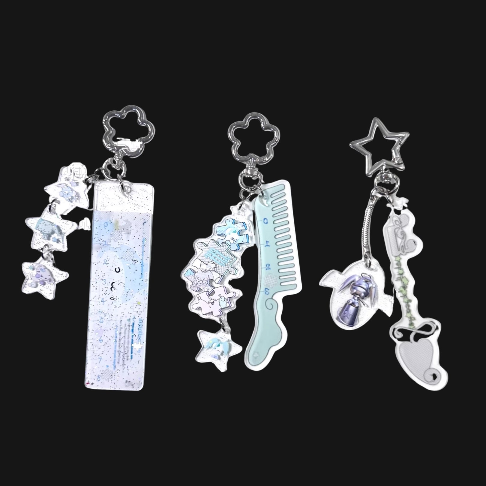 ALLDOLLSCODE - RULER KEYCHAIN