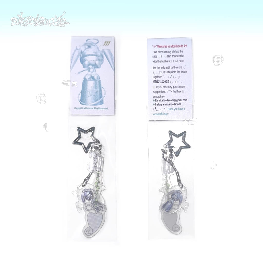 ALLDOLLSCODE - RULER KEYCHAIN