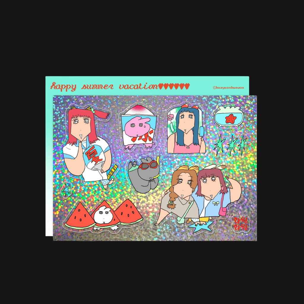 HUAYUANHWAWON - HAPPY SUMMER STICKER SHEET