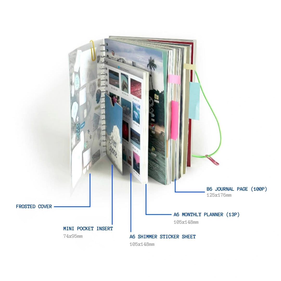ROILLI PLAYGROUND - CYBER SPACE B6 NOTEBOOK