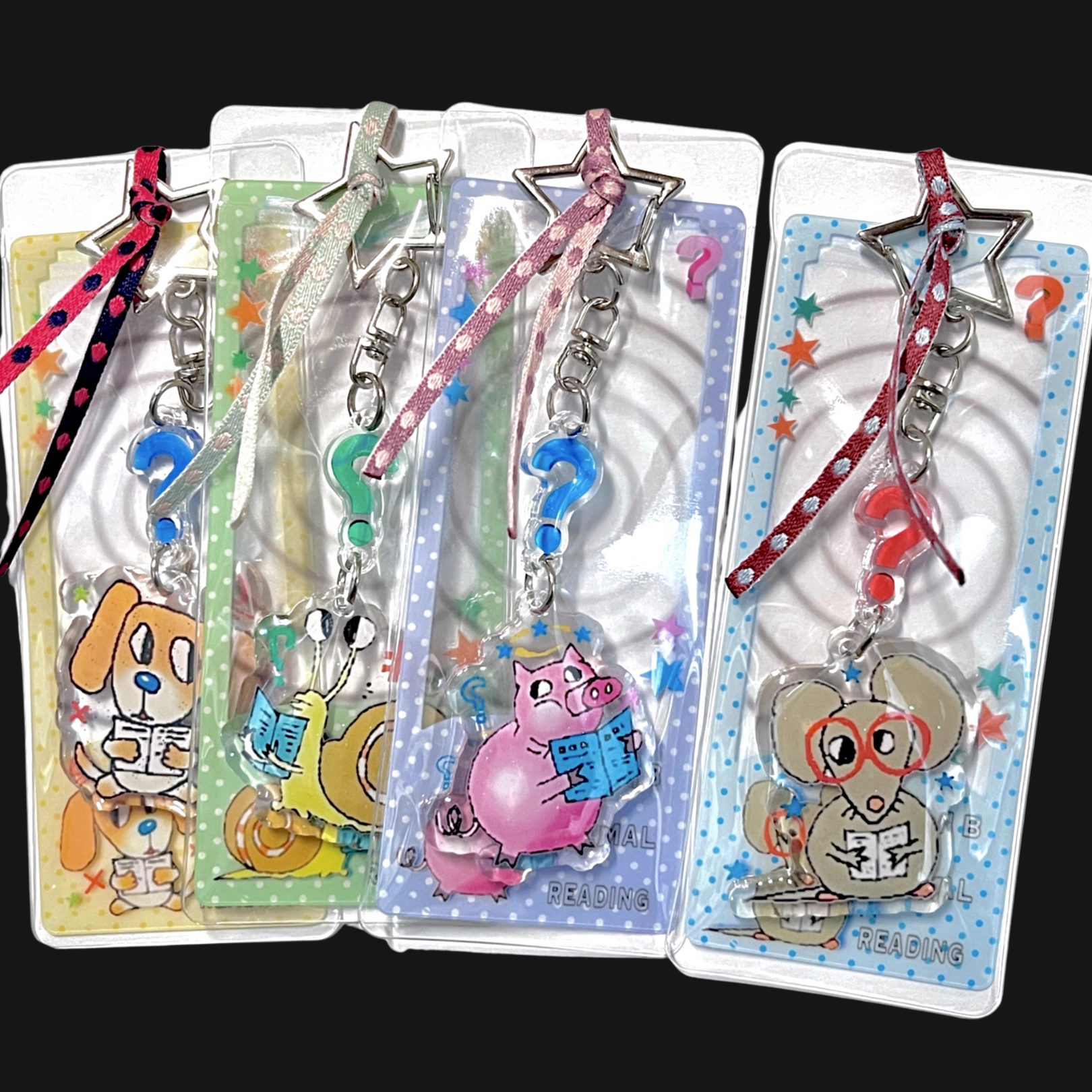 OOOCTOPUS X ACCIO - READING ANIMALS KEYCHAIN