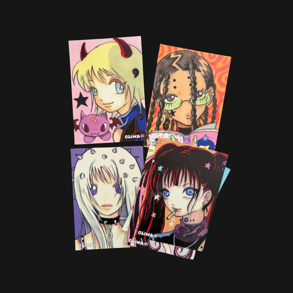 OLIWA X RUKUWAZ - ANGELIC COLLEGE POSTCARD