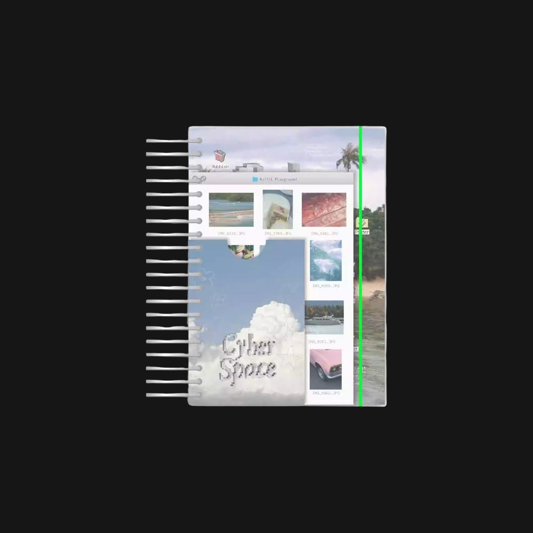 ROILLI PLAYGROUND - CYBER SPACE B6 NOTEBOOK