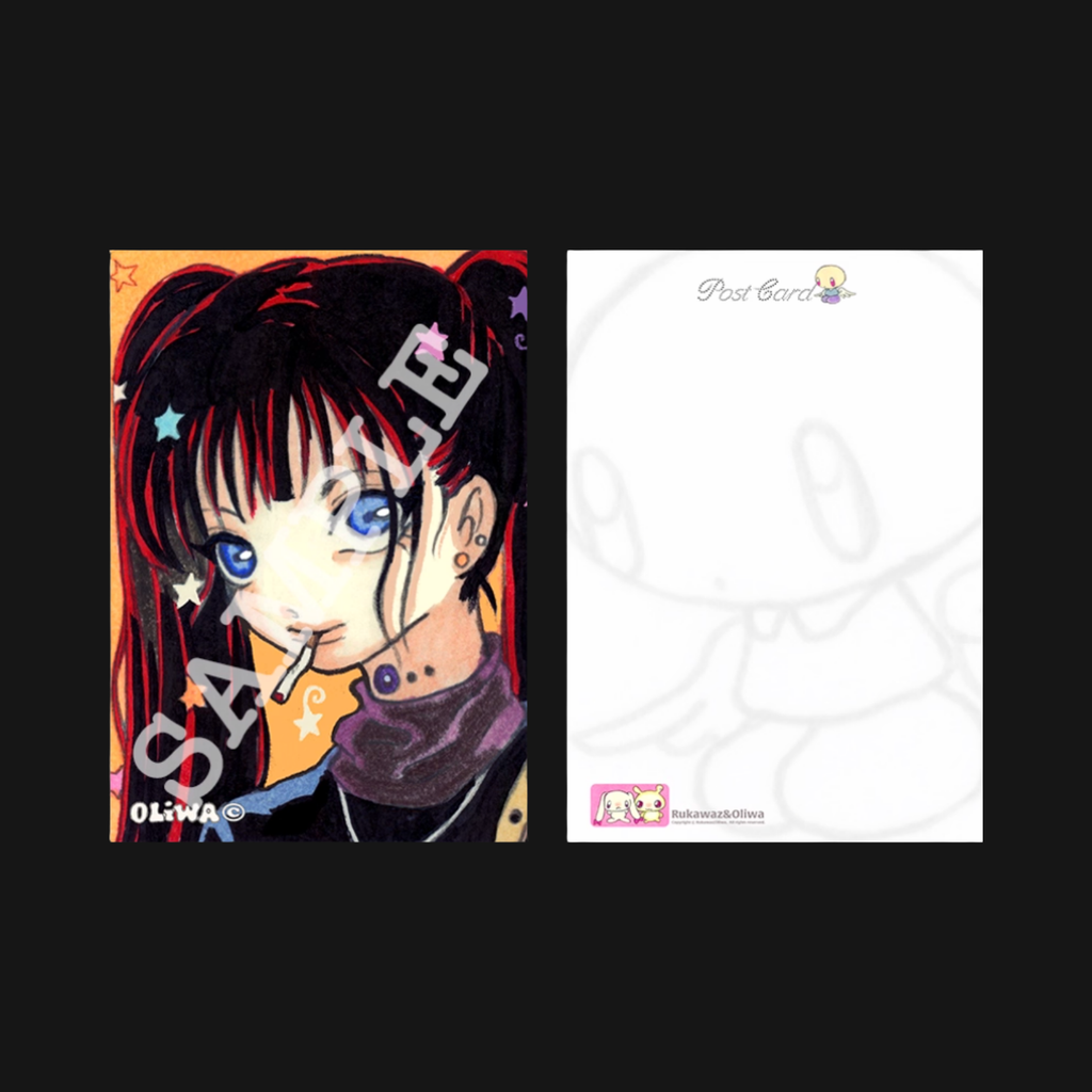 OLIWA X RUKUWAZ - ANGELIC COLLEGE POSTCARD