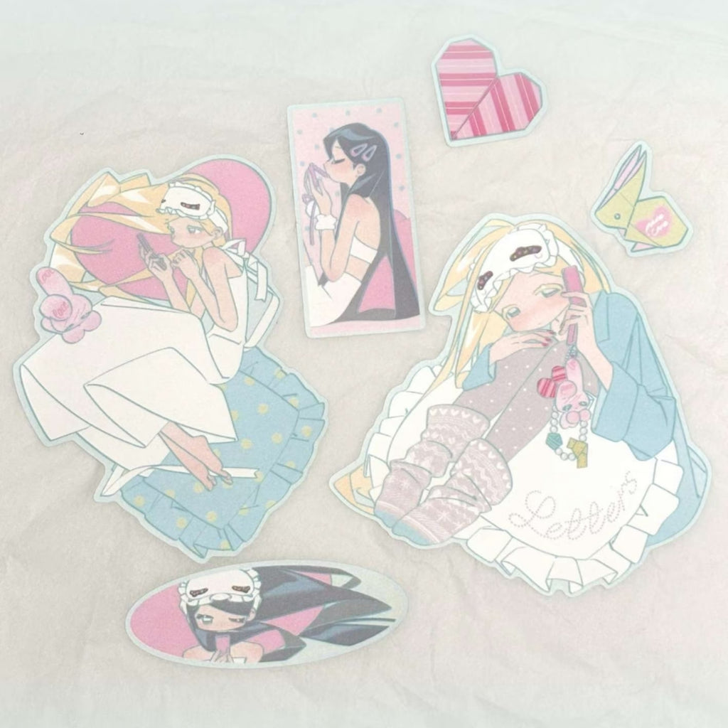 AFO - AZURE LETTERS STICKER PACK