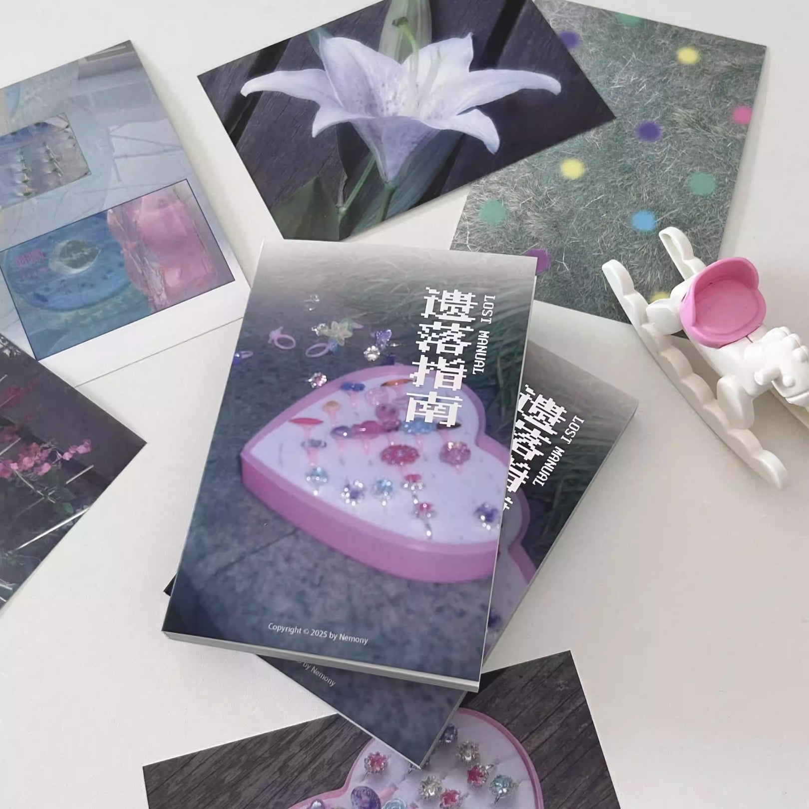 NEMONY - LOST MANUAL JOURNALING MATERIAL BOOK
