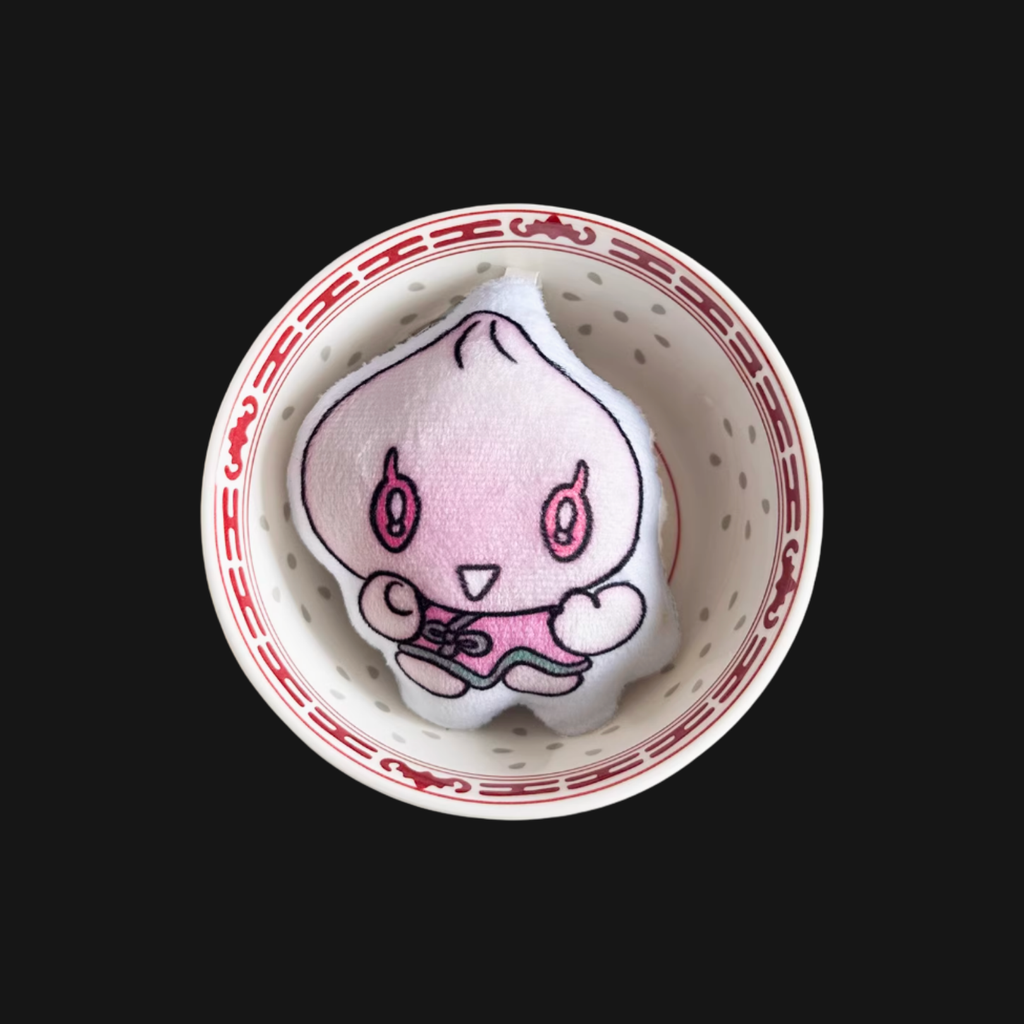 Sunonebird x Rukawaz - Love Pop Xiaolongbao Keychain