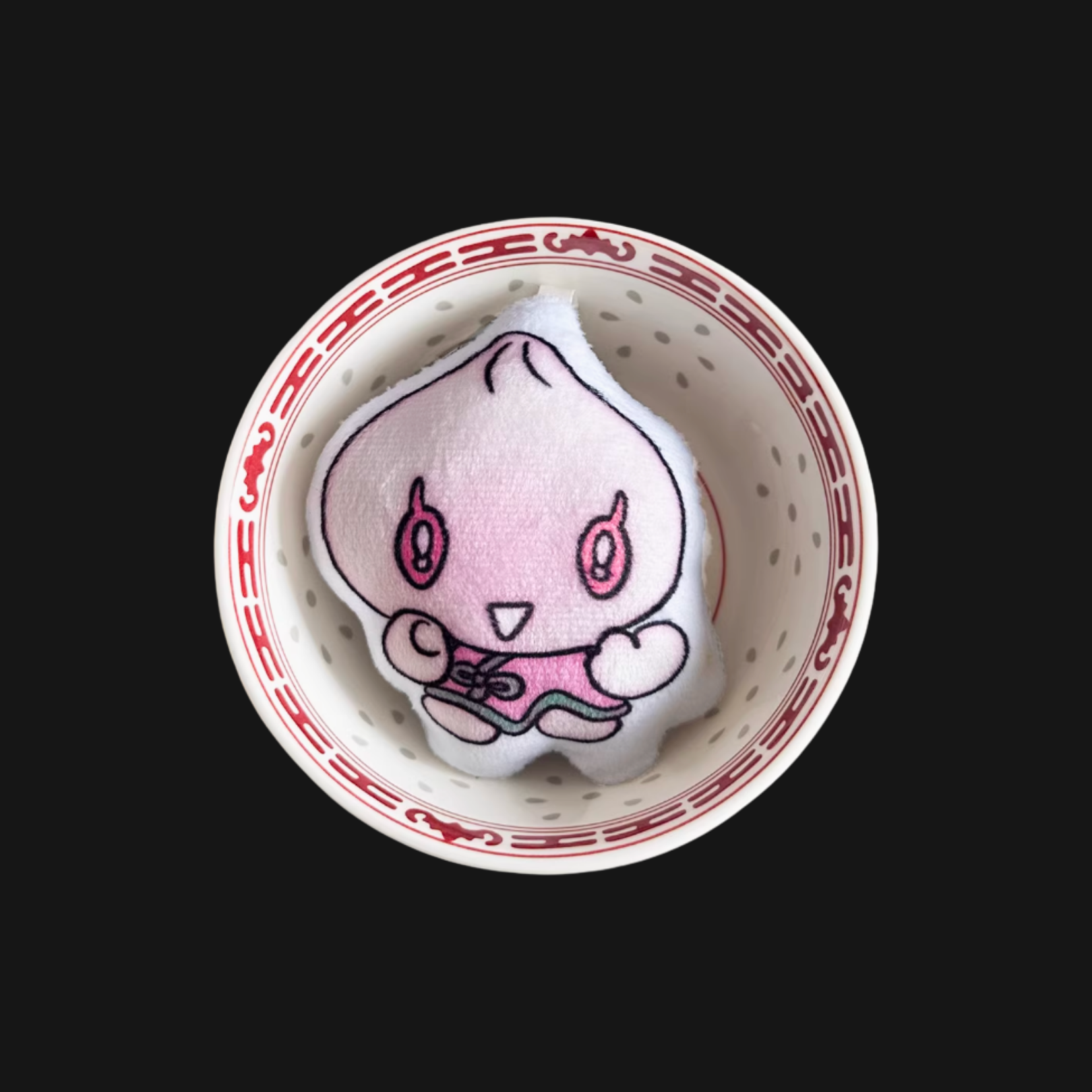 Sunonebird x Rukawaz - Love Pop Xiaolongbao Keychain