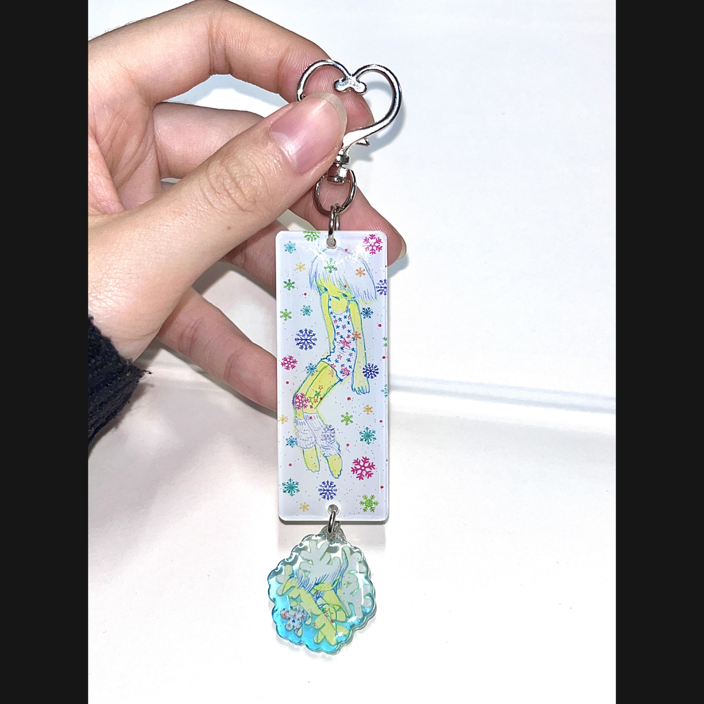 OOOCTOPUS X ACCIO - READING ANIMALS KEYCHAIN