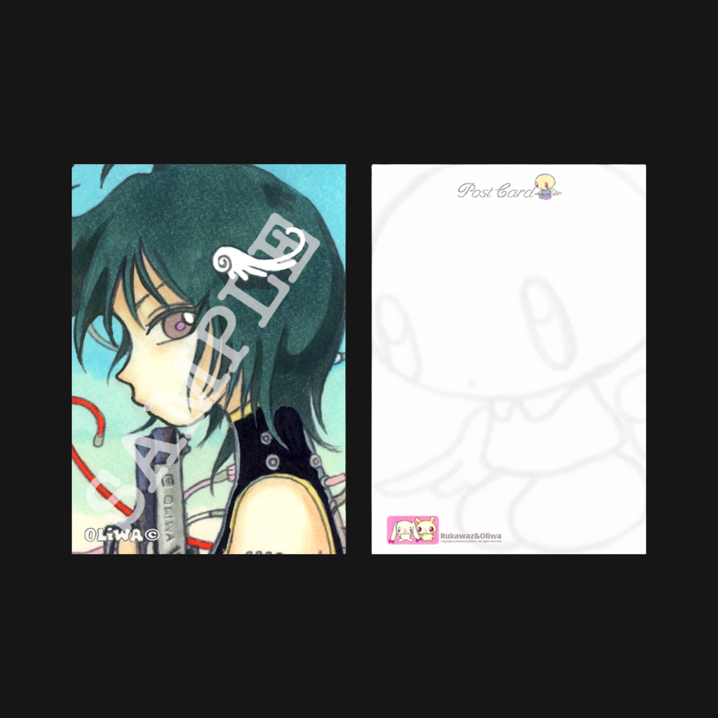 OLIWA X RUKUWAZ - ANGELIC COLLEGE POSTCARD