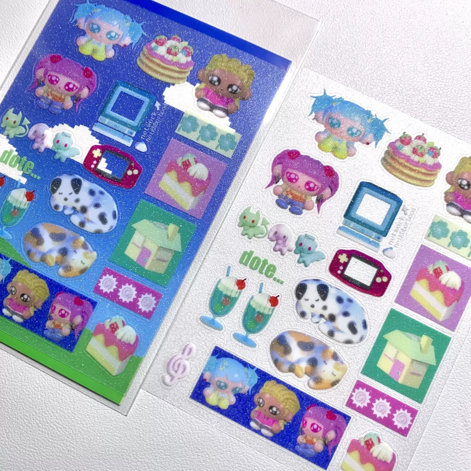 BOTANICOO - DOTE Y3K STICKER SHEET