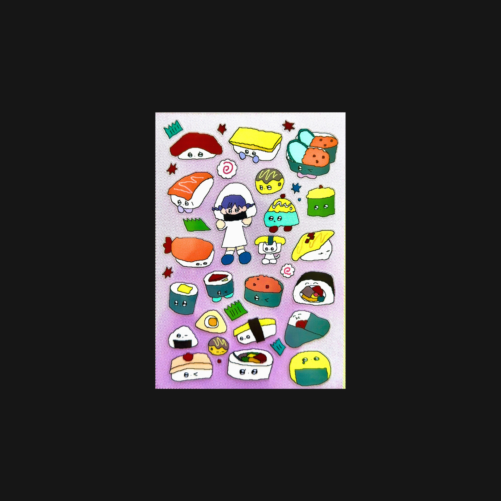 Creamhoney - Sushi House Sticker Sheet